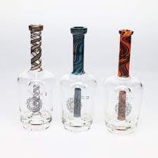 Idab Glass Worked Puffco Peak Bottle Attachment