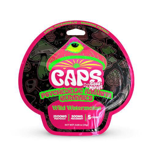 Caps - Psychedelic Amanita Mushroom Gummies (2500mg)