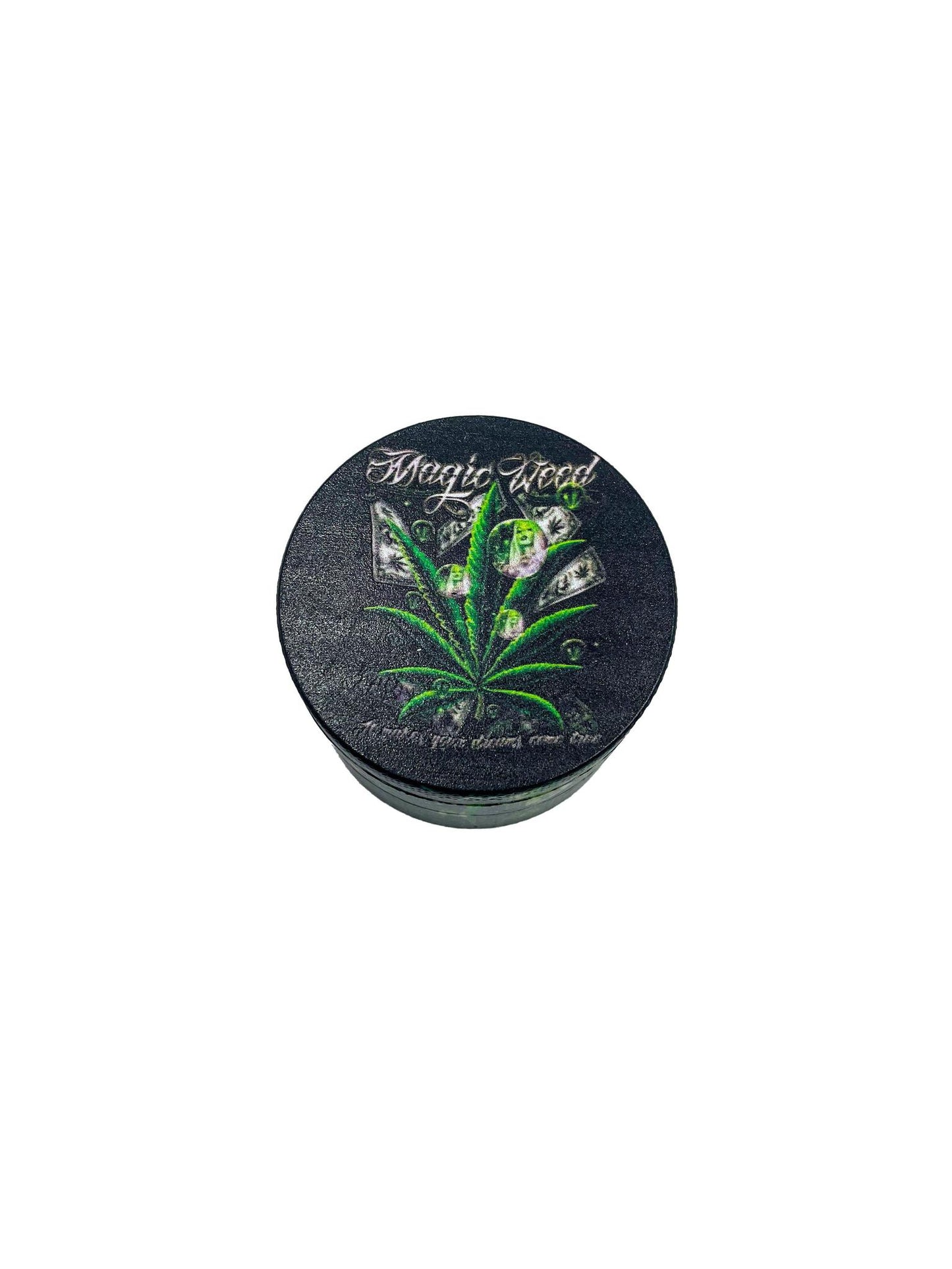 Crushers Pot Leaf Skull - 50mm