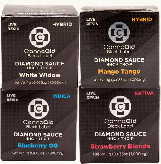 CannaAid Black Label Diamond Sauce - 1g (HHC + THC-P)