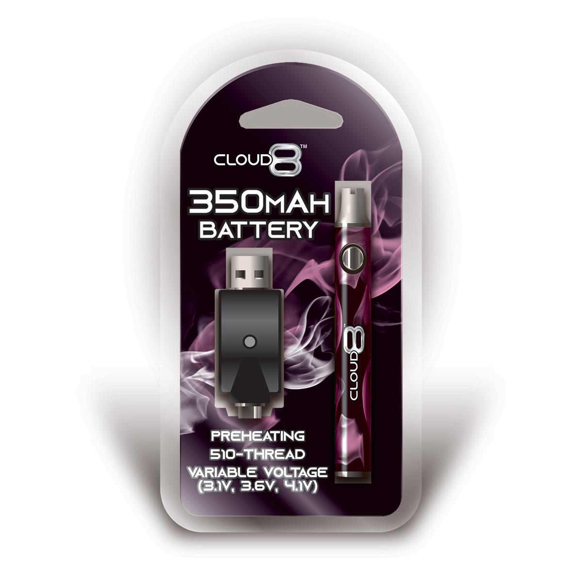 Cloud 8 Batteries - 350mAh