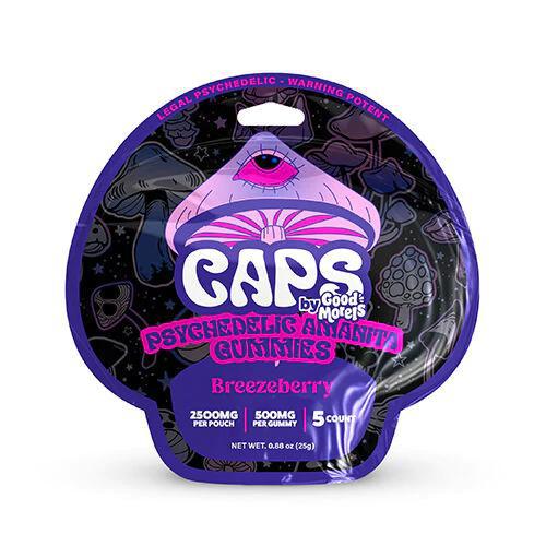 Caps - Psychedelic Amanita Mushroom Gummies (2500mg)