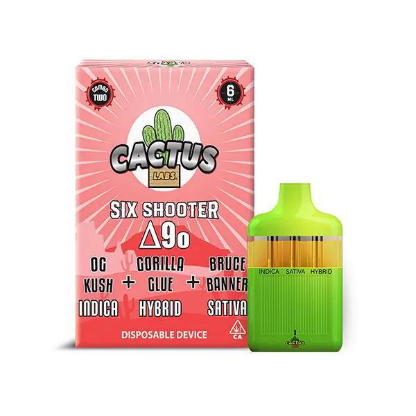 Cactus Labs Six Shooter Disposable - 6g (Delta 9-O + THC-O)