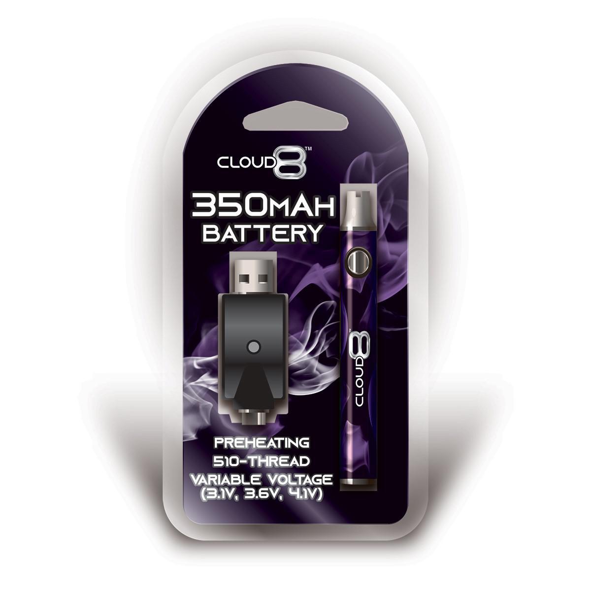 Cloud 8 Batteries - 350mAh