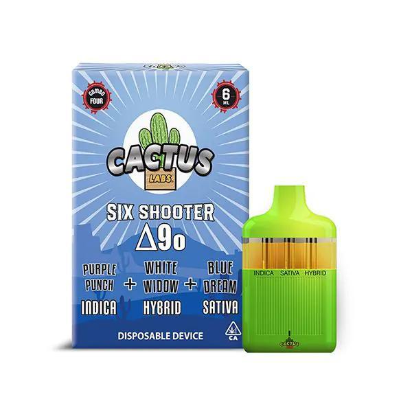 Cactus Labs Six Shooter Disposable - 6g (Delta 9-O + THC-O)