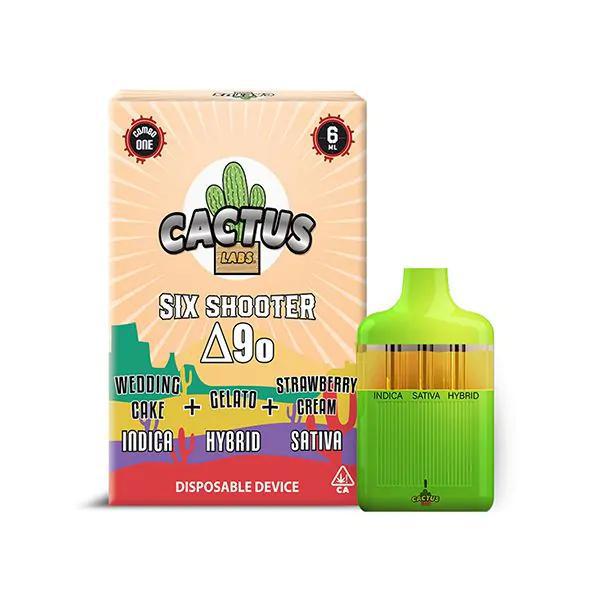 Cactus Labs Six Shooter Disposable - 6g (Delta 9-O + THC-O)