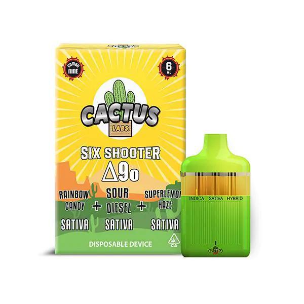 Cactus Labs Six Shooter Disposable - 6g (Delta 9-O + THC-O)