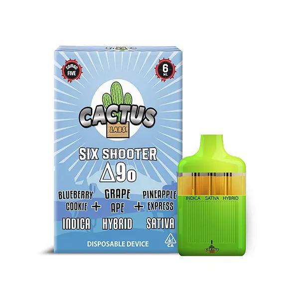 Cactus Labs Six Shooter Disposable - 6g (Delta 9-O + THC-O)