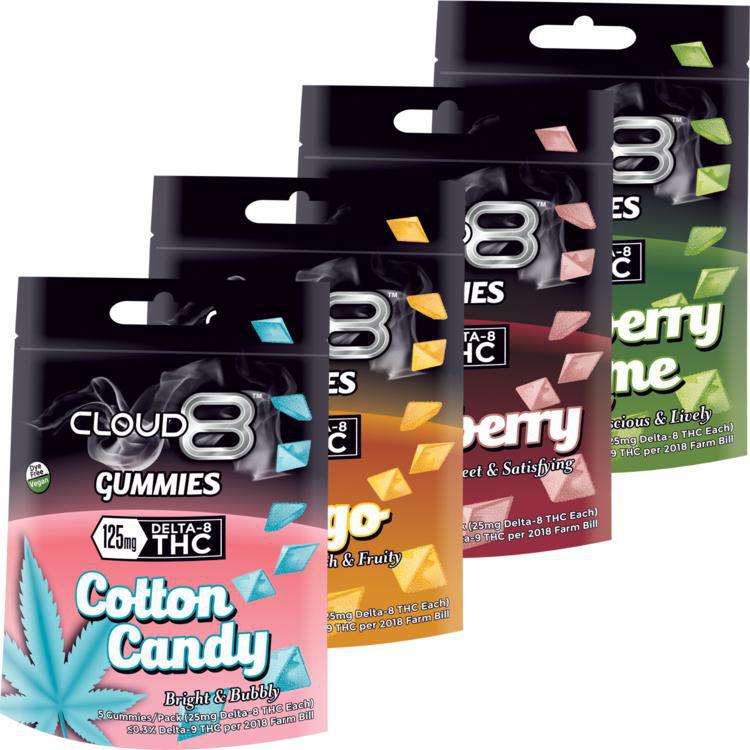 Cloud 8 Delta 8 Gummies - 125mg