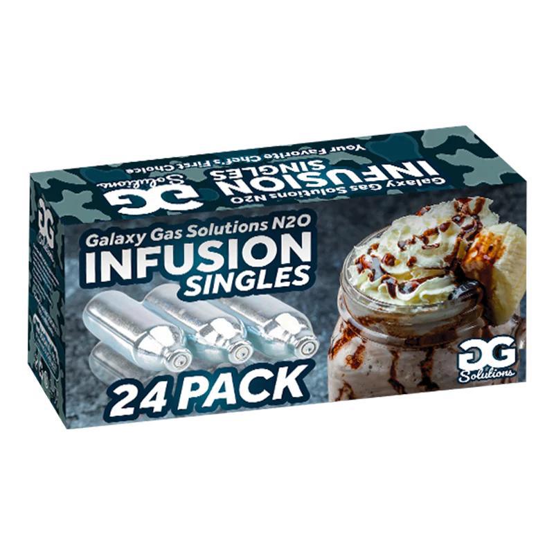 Galaxy Gas Flavored Cream Chargers - 24ct