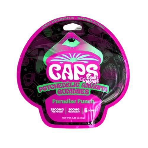 Caps - Psychedelic Amanita Mushroom Gummies (2500mg)