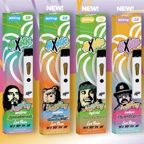 Hixotic "The Jeffrey" Live Resin Disposable - 2000mg ( THCO + THCP + D10 + HHC )