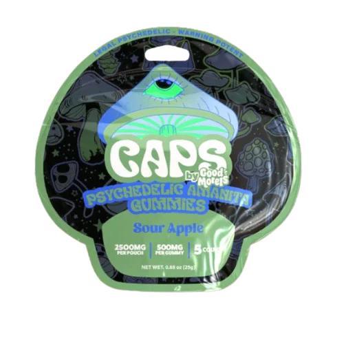 Caps - Psychedelic Amanita Mushroom Gummies (2500mg)