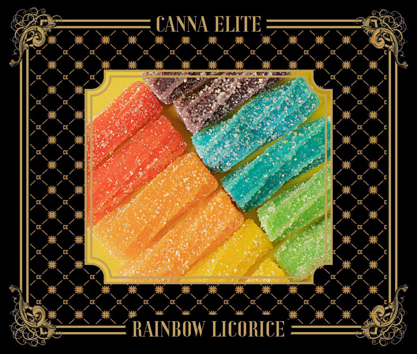 CannaElite Licorice Bites - 100mg (Delta 9)