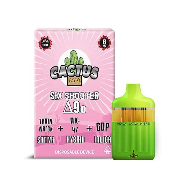 Cactus Labs Six Shooter Disposable - 6g (Delta 9-O + THC-O)