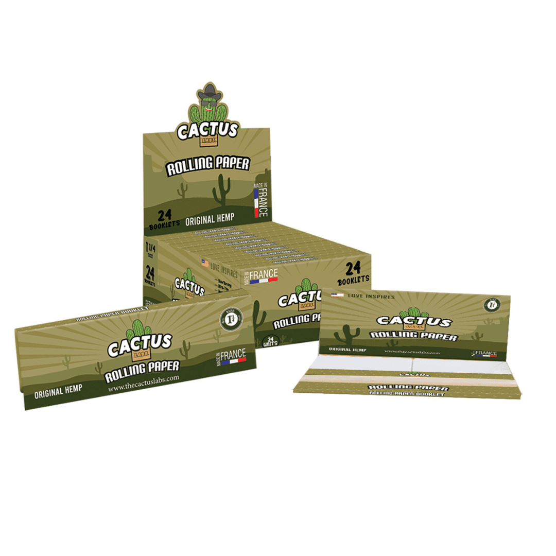 Cactus Rolling Papers - OG Hemp