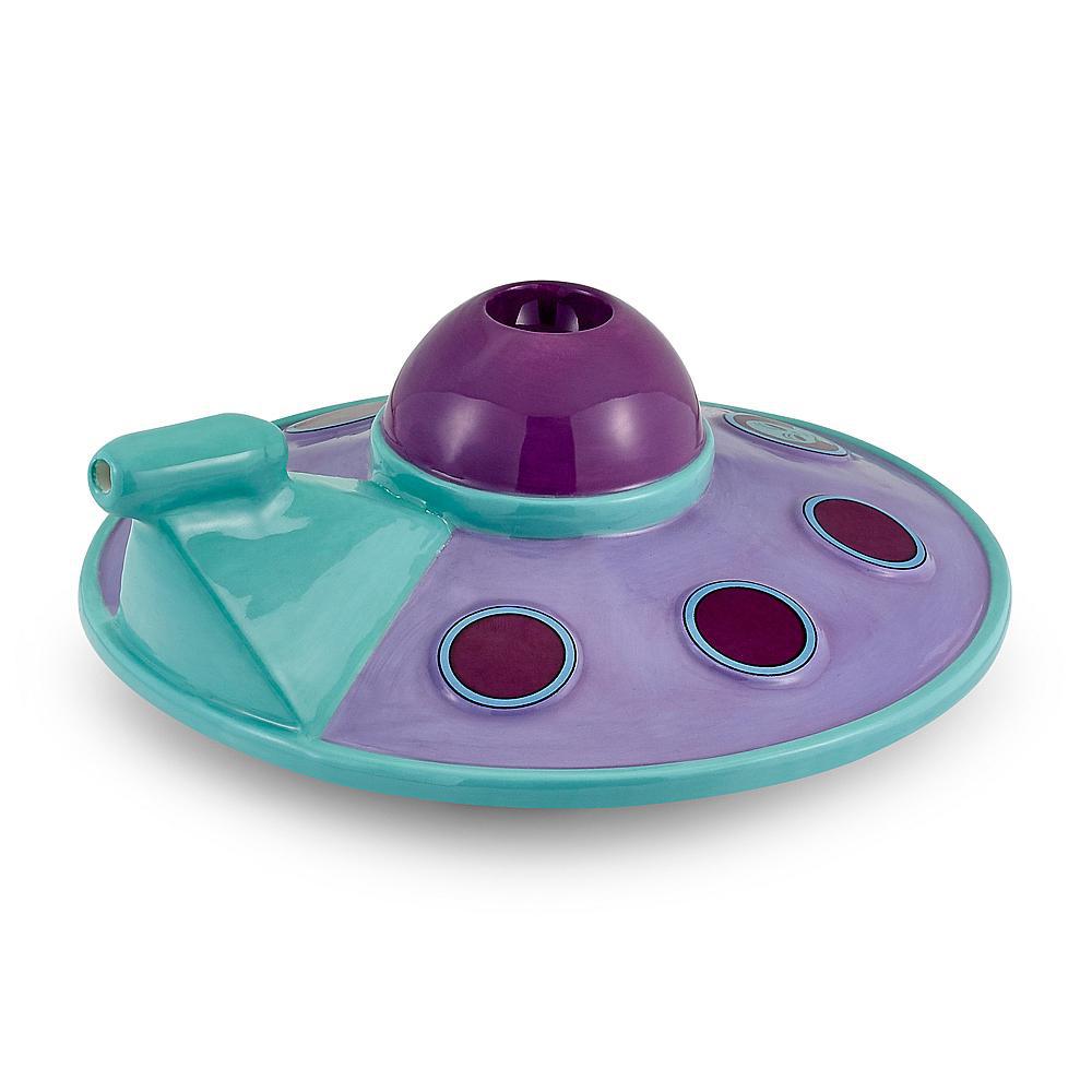 Ceramic Spaceship Pipe - 6.5"