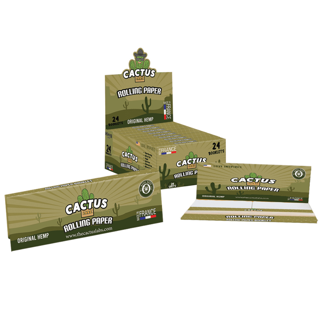 Cactus Rolling Papers - OG Hemp