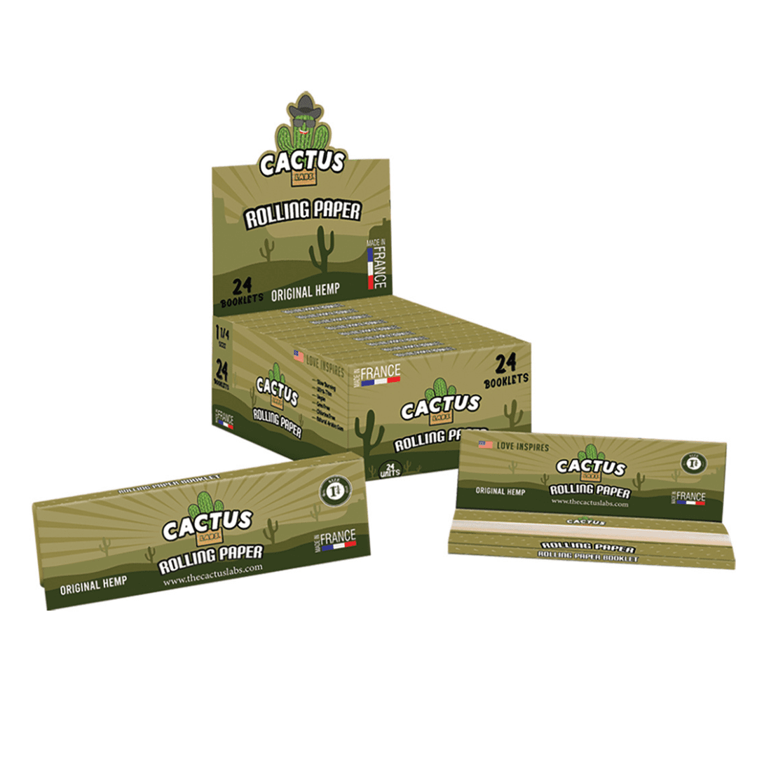 Cactus Rolling Papers - OG Hemp