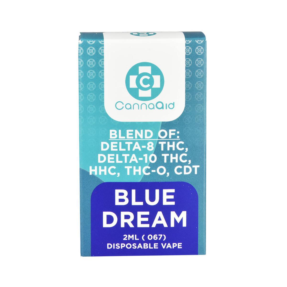 CannaAid Blend Disposable Vape - 2ml (Delta 8 + Delta 10 + HHC + THC-O + CDT)