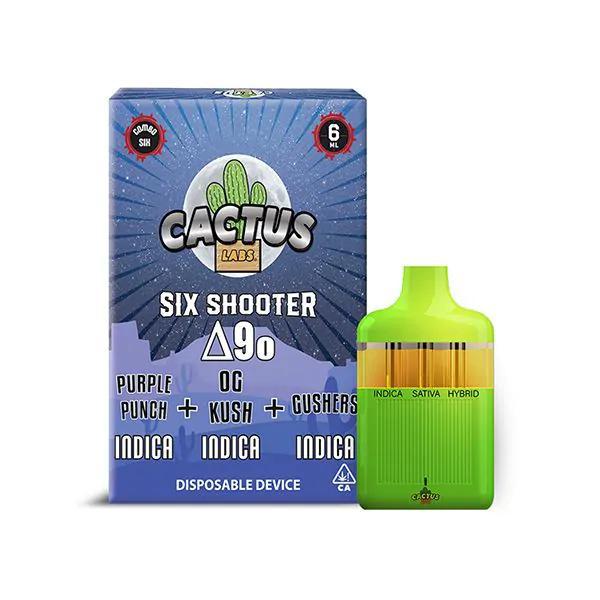 Cactus Labs Six Shooter Disposable - 6g (Delta 9-O + THC-O)