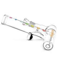Inline Perc Chakra Water Pipe - 6"