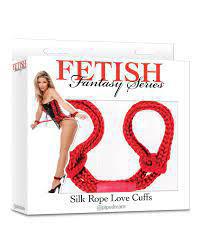 Fetish Fantasy Series - Silk Rope Love Cuffs
