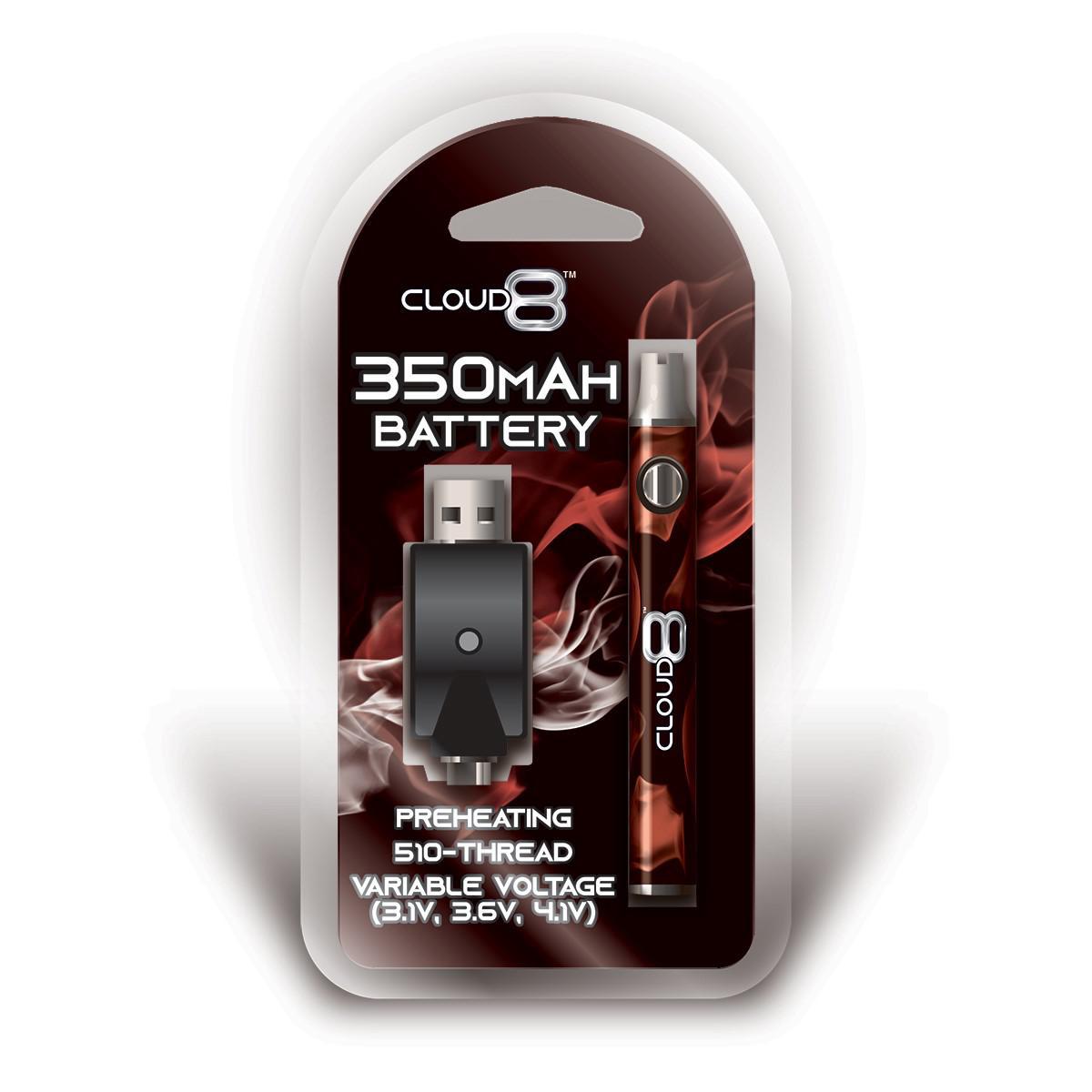 Cloud 8 Batteries - 350mAh