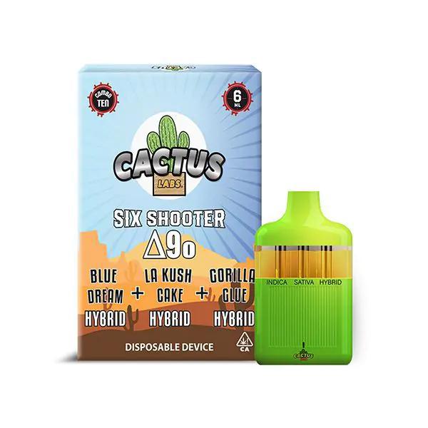 Cactus Labs Six Shooter Disposable - 6g (Delta 9-O + THC-O)