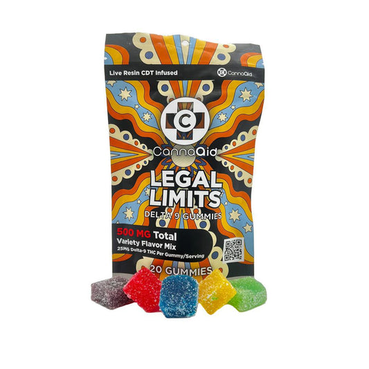 CannaAid Legal Limits Delta 9 Gummies