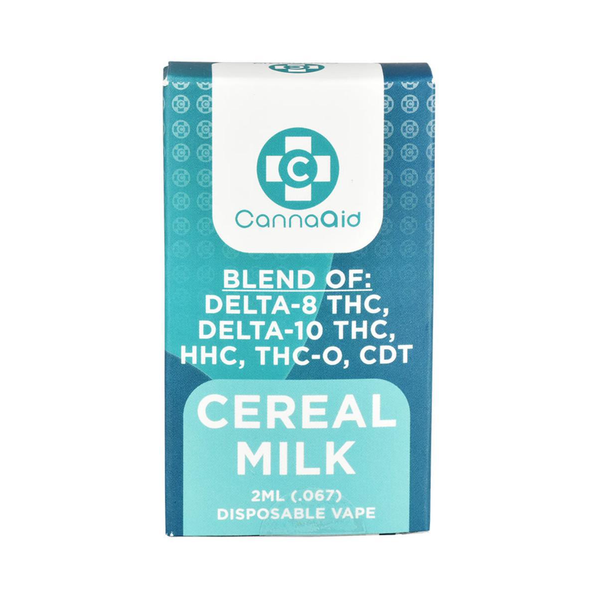 CannaAid Blend Disposable Vape - 2ml (Delta 8 + Delta 10 + HHC + THC-O + CDT)