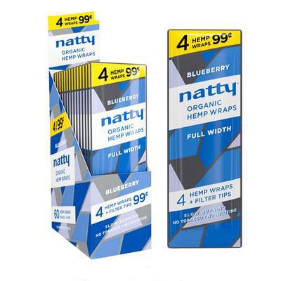 Natty Organic Hemp Wraps (Full Width) - 4 for $0.99