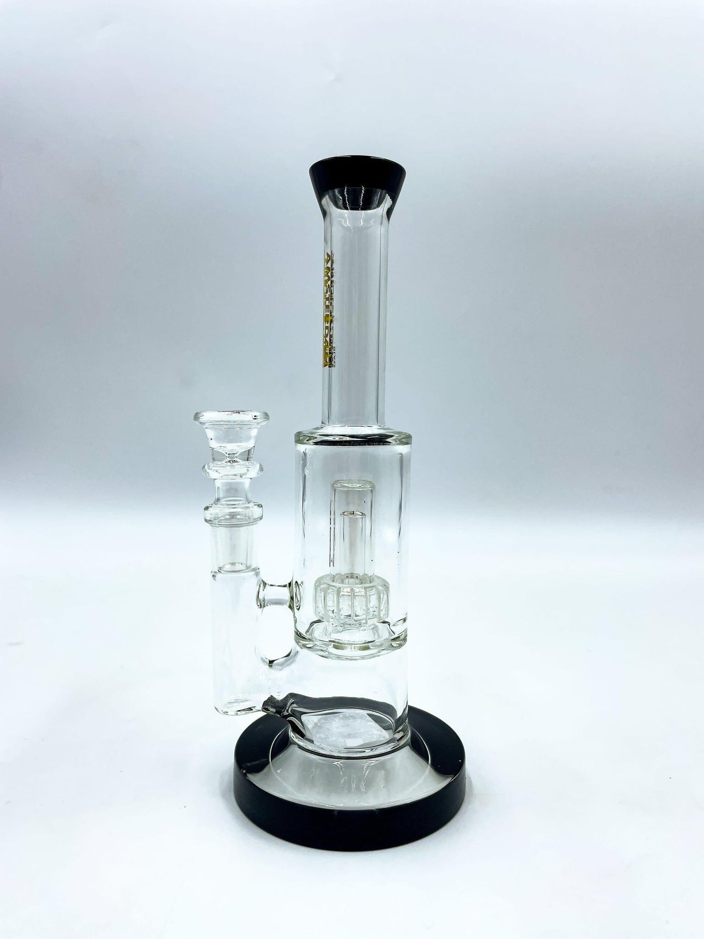 Amsterdam Glass Matrix Water Pipe - 8"