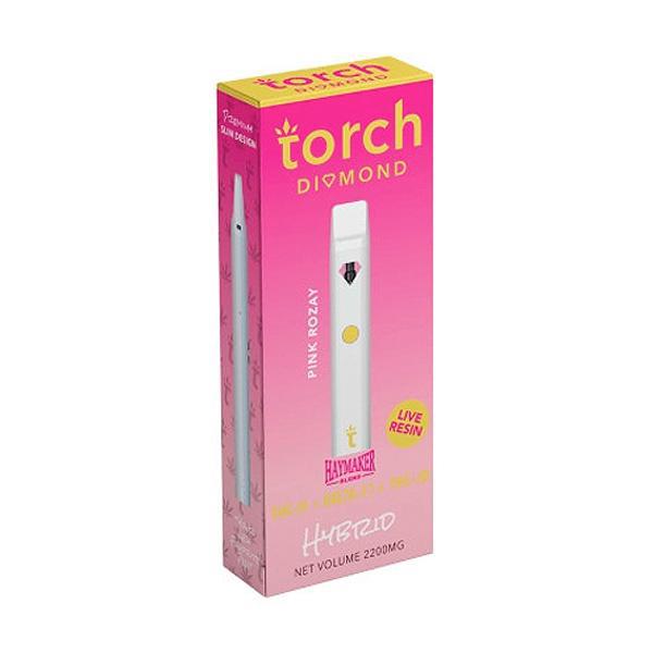 Torch Diamond Haymaker Blend Disposable - 2200mg (D11 + THC-H +THC-JD)