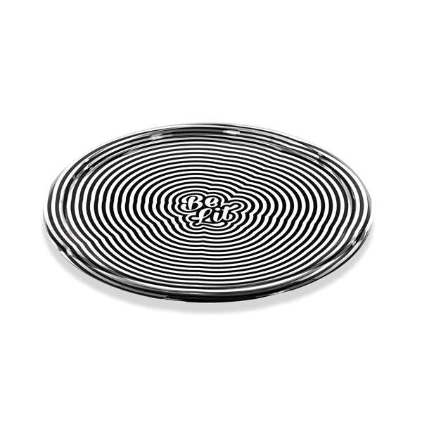 Be Lit Rolling Tray - Round