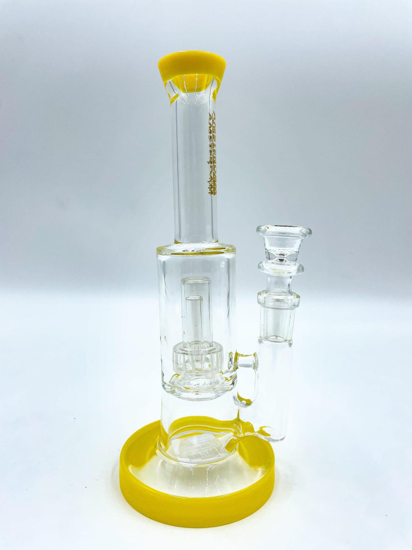Amsterdam Glass Matrix Water Pipe - 8"