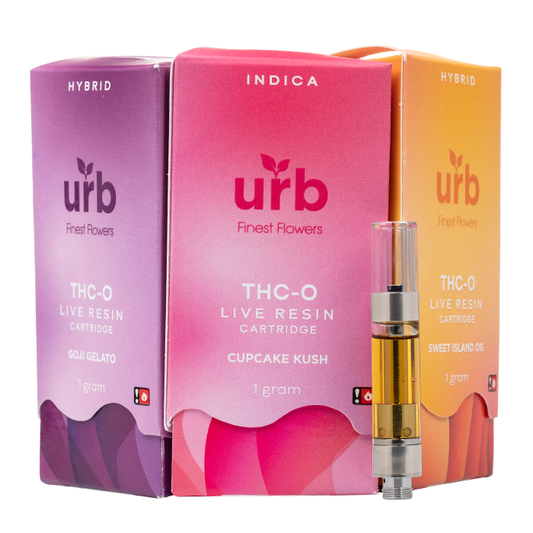 Urb THC-O Live Resin Cartridge - 1000mg