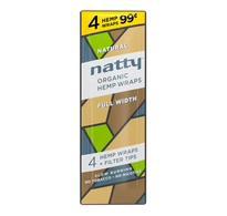 Natty Organic Hemp Wraps (Full Width) - 4 for $0.99