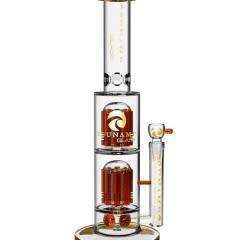 Tsunami Button Double 8 Arm Tree Perc - 15"