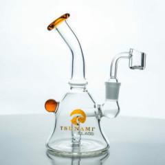 Tsunami Concentrate Rig Mini Bell - 6"