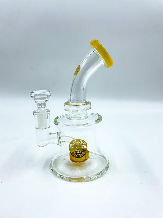 Bougie Glass - Bent Can Showerhead Water Pipe ( 10" )