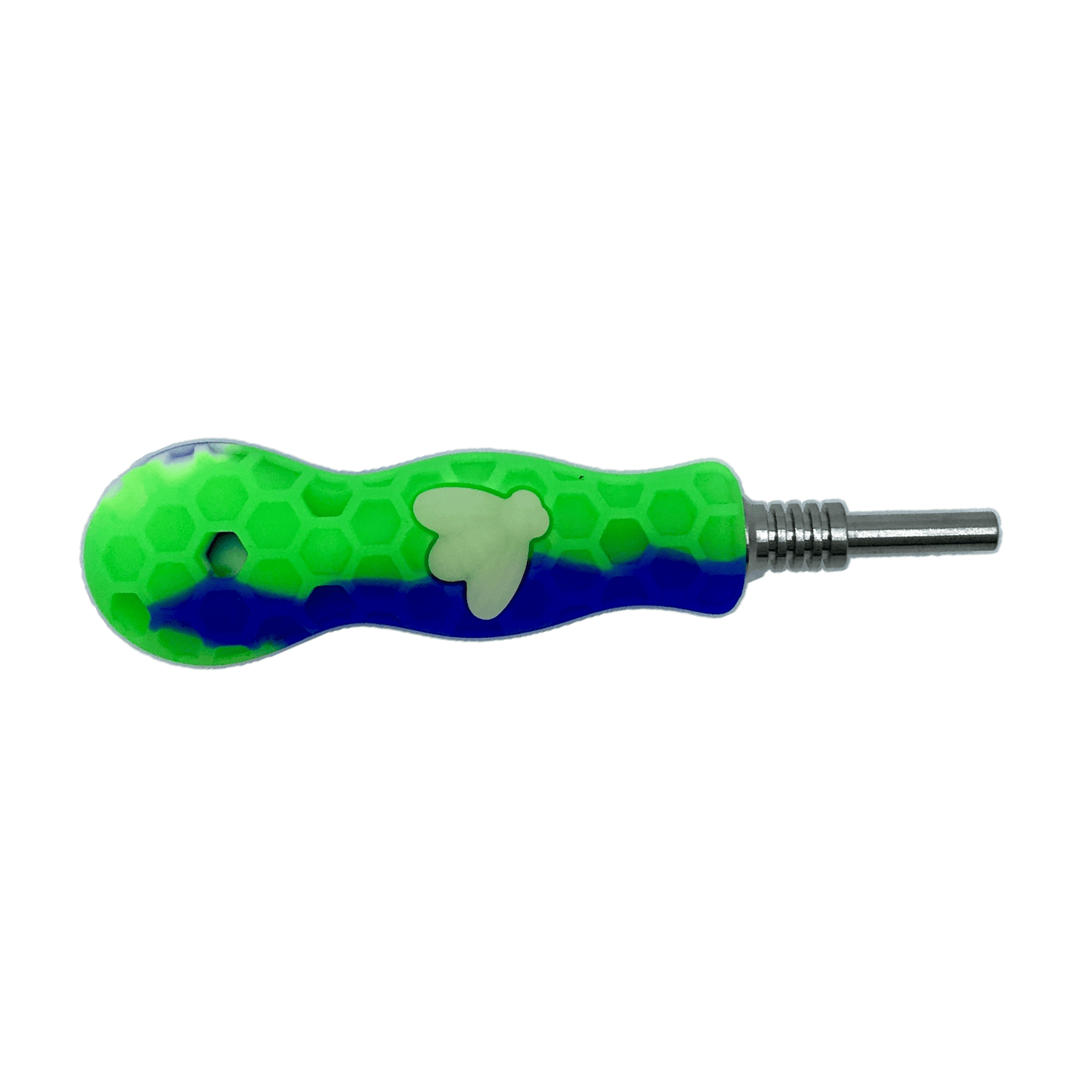 Silicone UV Honeybee Vapor Straw - 4"