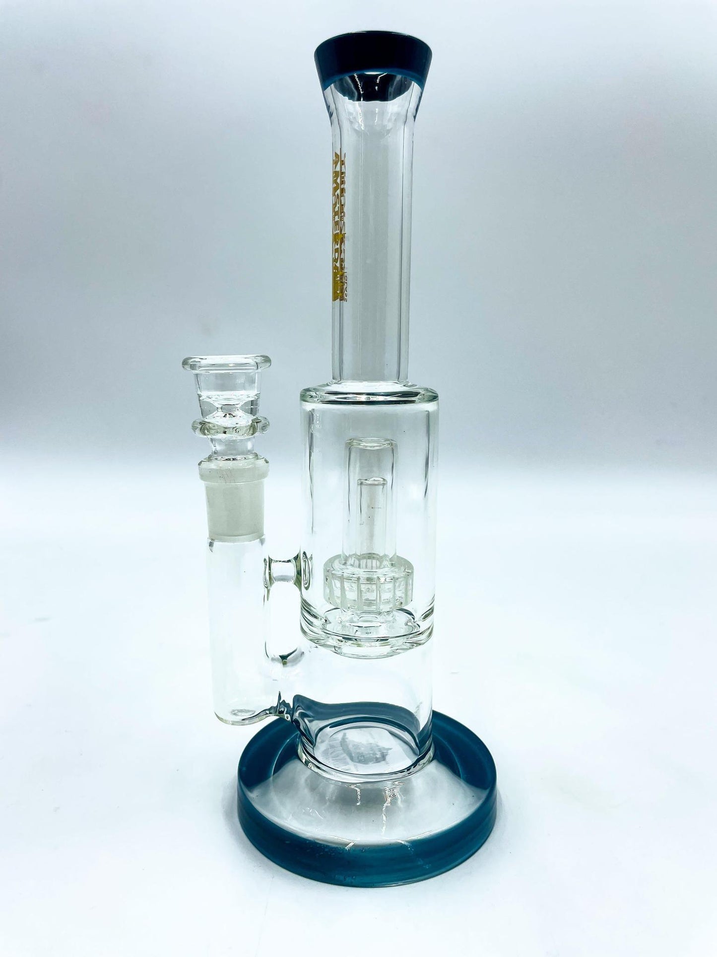 Amsterdam Glass Matrix Water Pipe - 8"