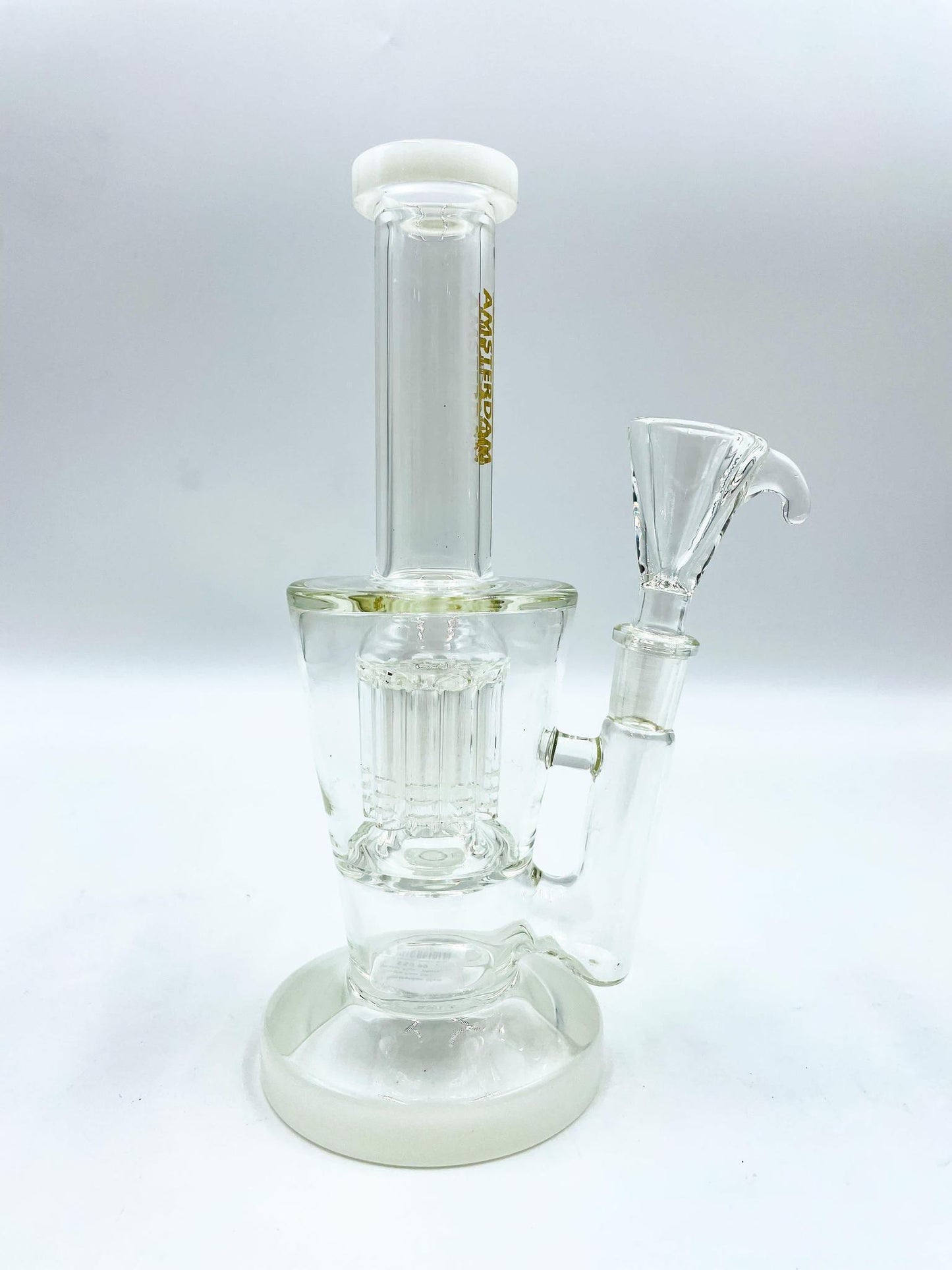 Amsterdam Glass Single Tree Perc Water Pipe - 8.5"
