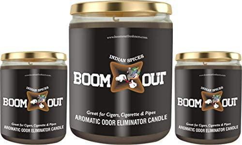 Boom Out Aromatic Odor Eliminator Candles
