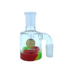 Male Ash Catcher w/ Silicone Slick Cap - 14mm