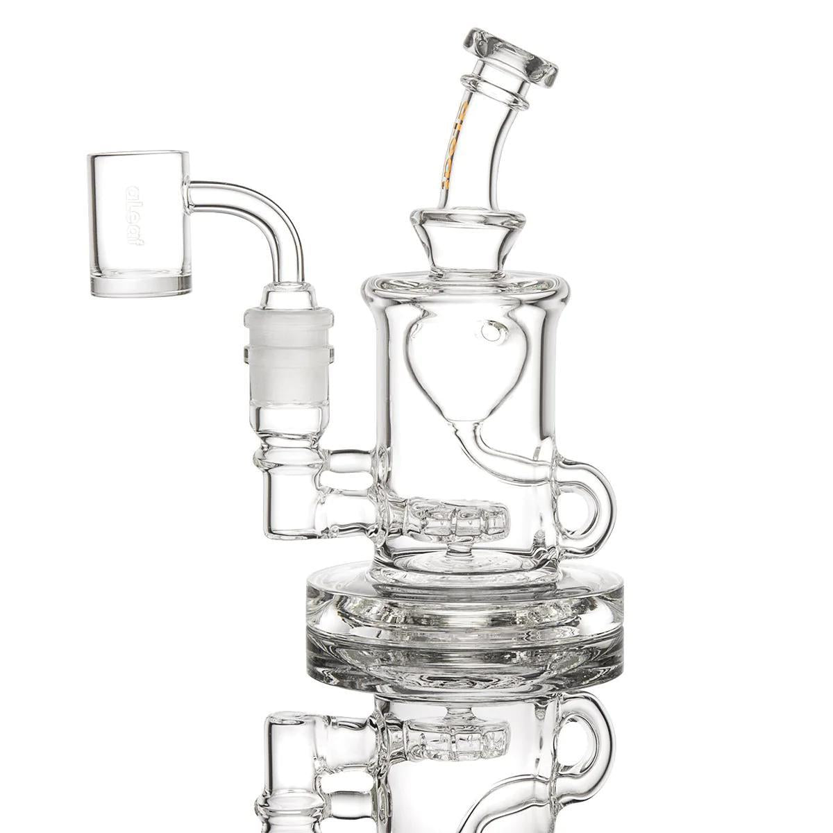 aLeaf UFO Perc Recycler Rig - 6"