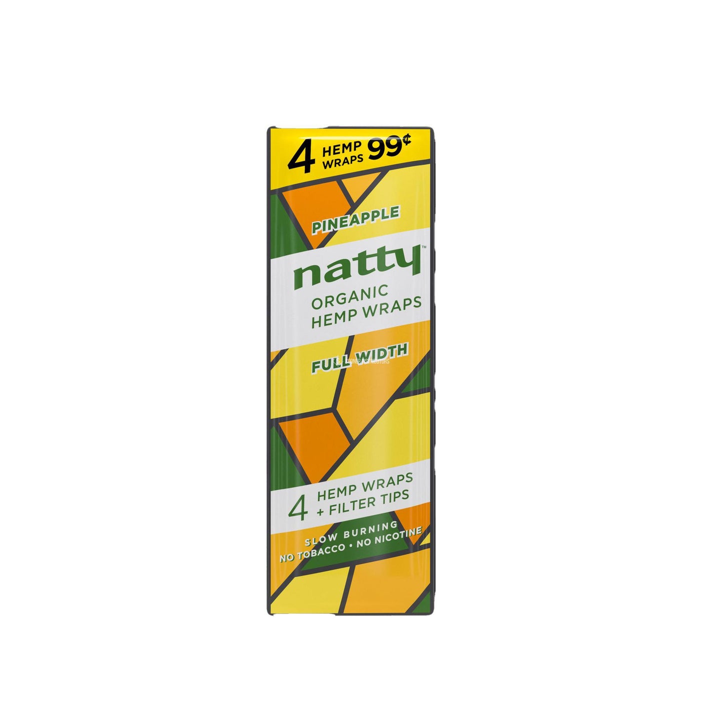 Natty Organic Hemp Wraps (Full Width) - 4 for $0.99