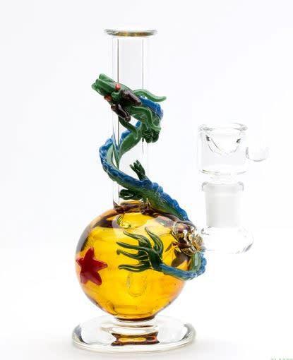 Empire Glass Coiled Shenron Water Pipe - 7"
