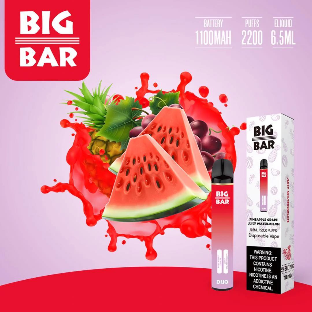 Big Bar Duo Disposable - 2200 puffs